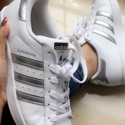 Adidas Superstar Branco/Prata