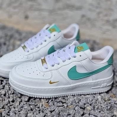 Nike Air Force Branco/Verde