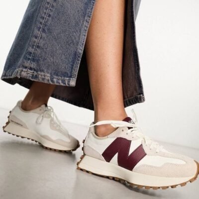 NB 327 Branco/Bordo