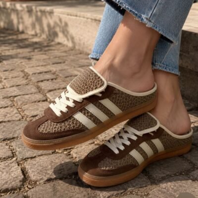 Adidas Samba Sandália Castanha