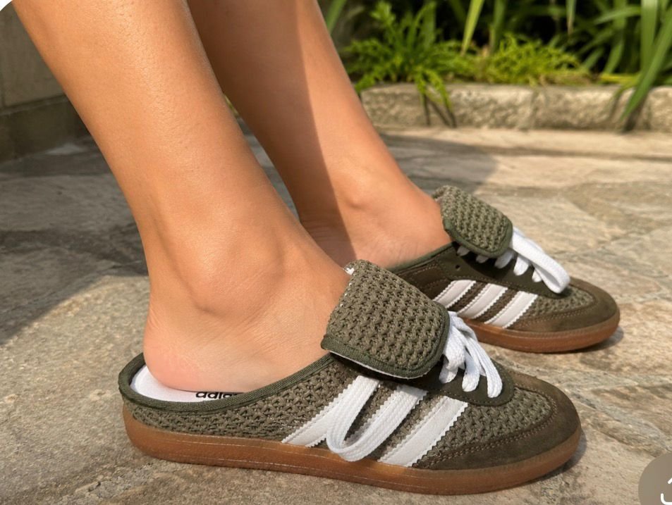 Adidas Samba Sandália Verde